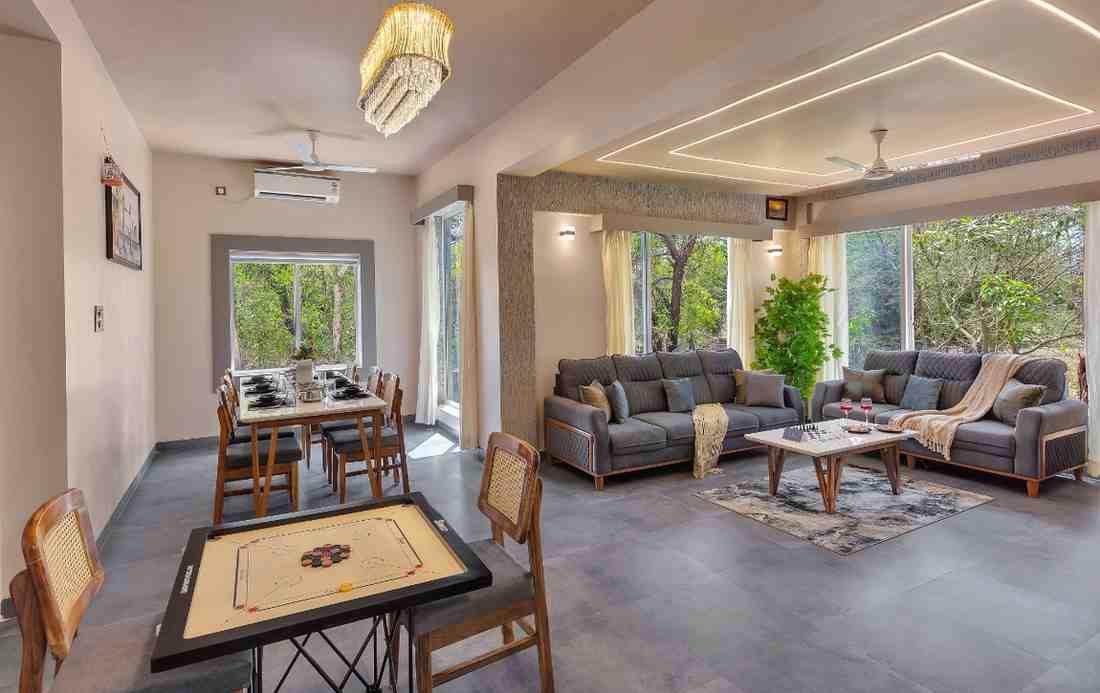 Sunlit main living room